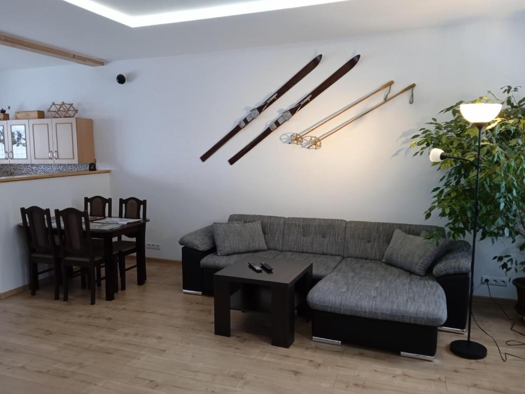 Posezení v ubytování Apartmán Albreit 1