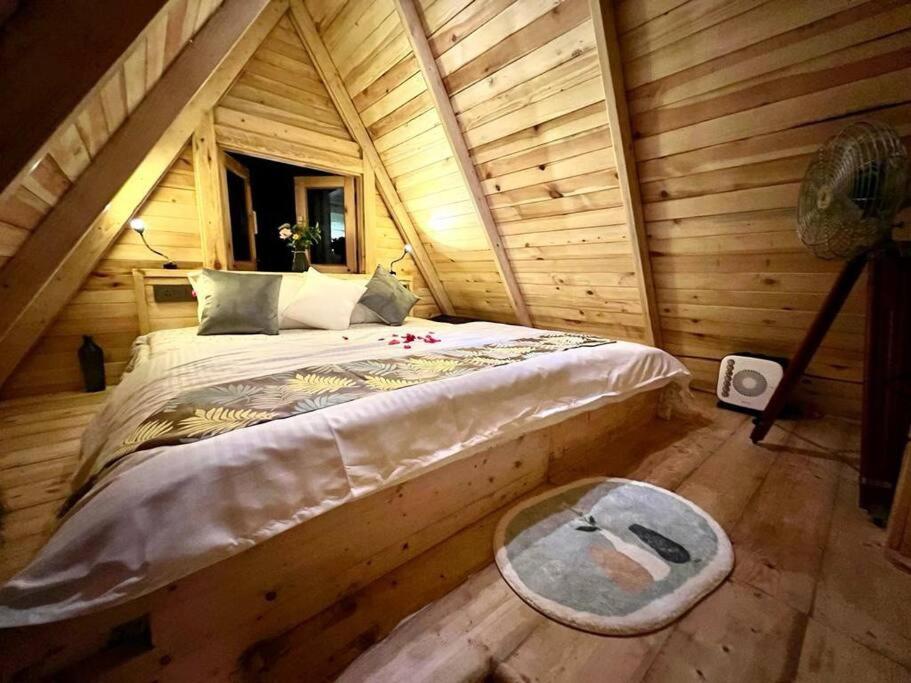 Postel nebo postele na pokoji v ubytování Snovika ( The Organic Farms )