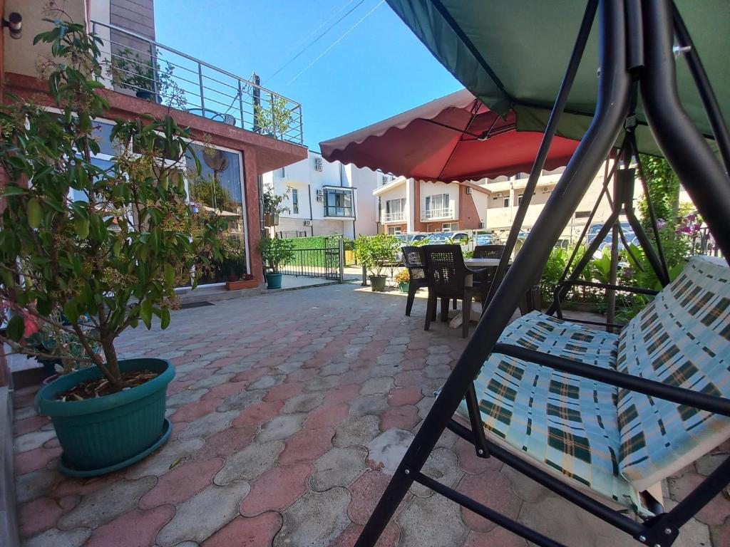 Balkón nebo terasa v ubytování Imeri Hotel