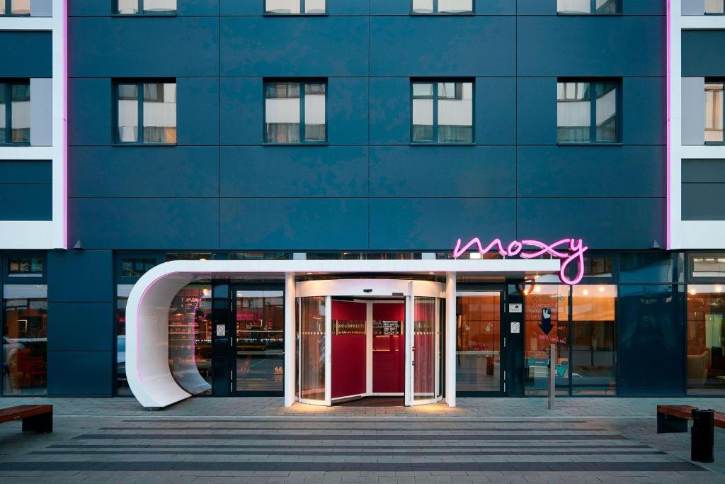 Exteriér nebo vchod ubytování Moxy Frankfurt Eschborn