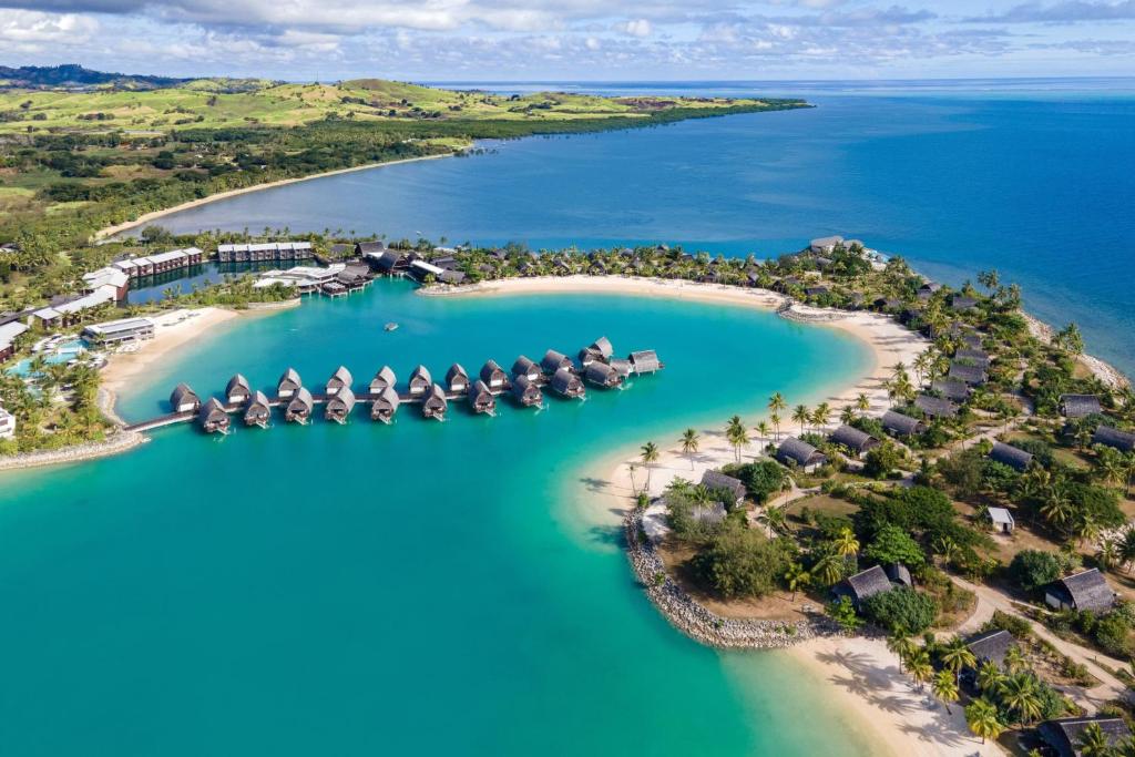 Loftmynd af Fiji Marriott Resort Momi Bay
