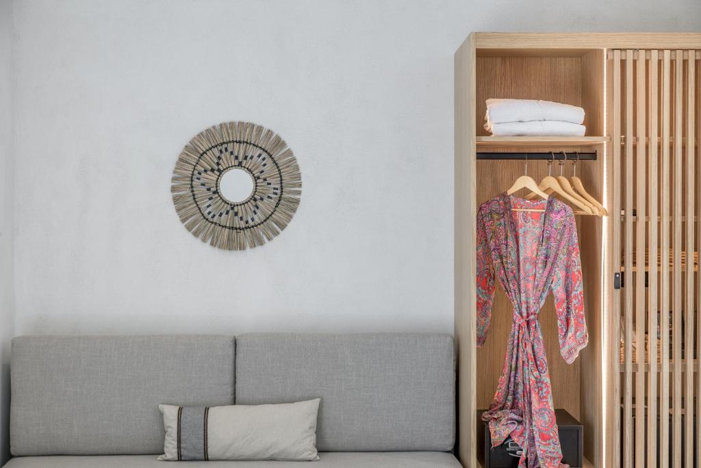 Posezení v ubytování Nove Milos Luxury by Estia