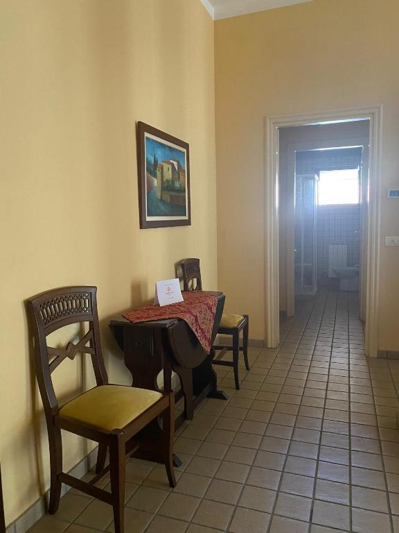 Posezení v ubytování Albergo Etico Cesenatico