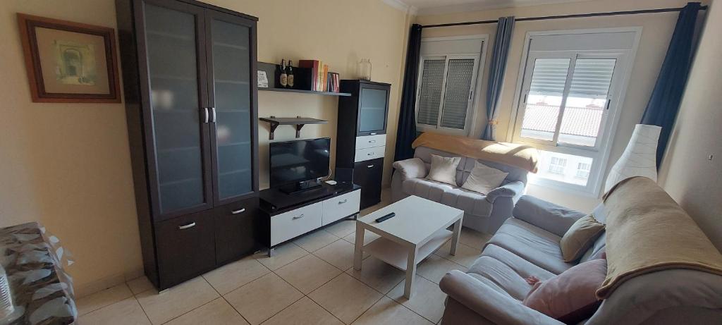 Posezení v ubytování Cosy & Central Apartament Vecindario