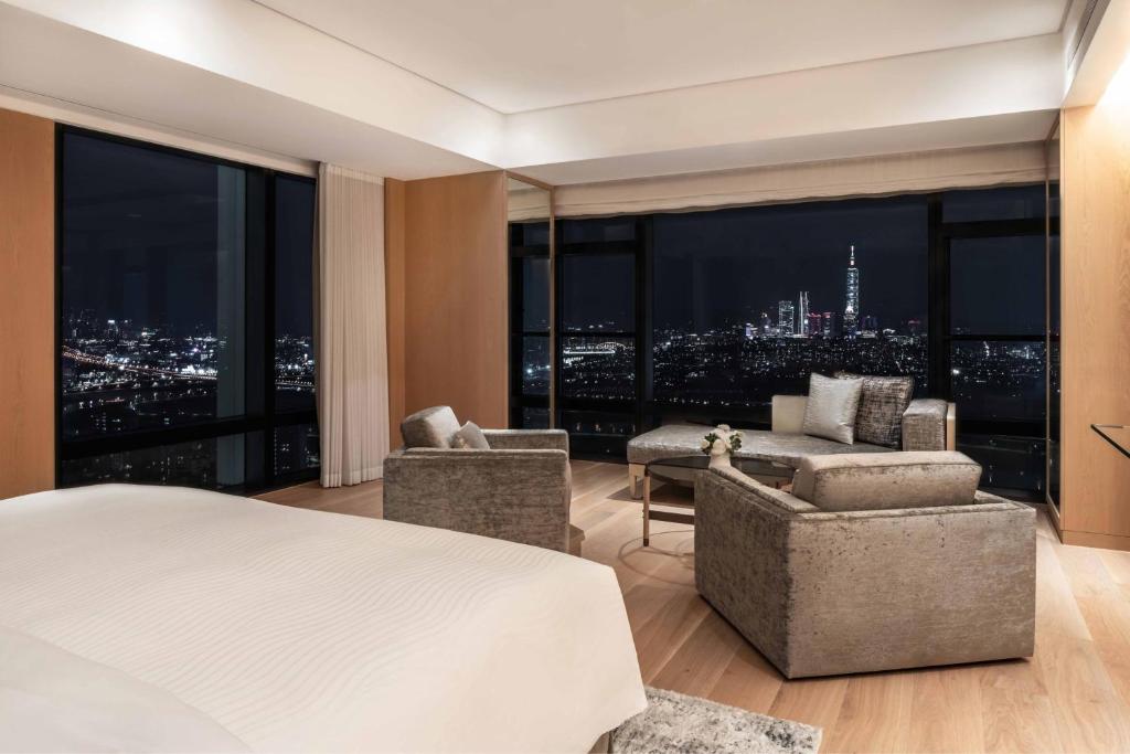 Posezení v ubytování Taipei Marriott Hotel