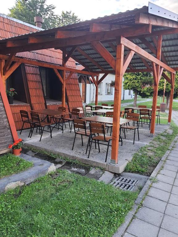 Zahrada ubytování Penzion Hilšer
