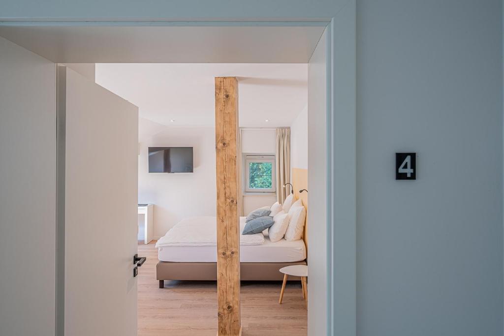 Postel nebo postele na pokoji v ubytování B&B - La Maison des Sottais
