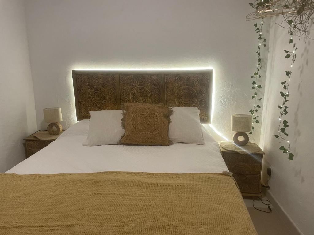 Postel nebo postele na pokoji v ubytování Arcos de Tarifa, Casco historico