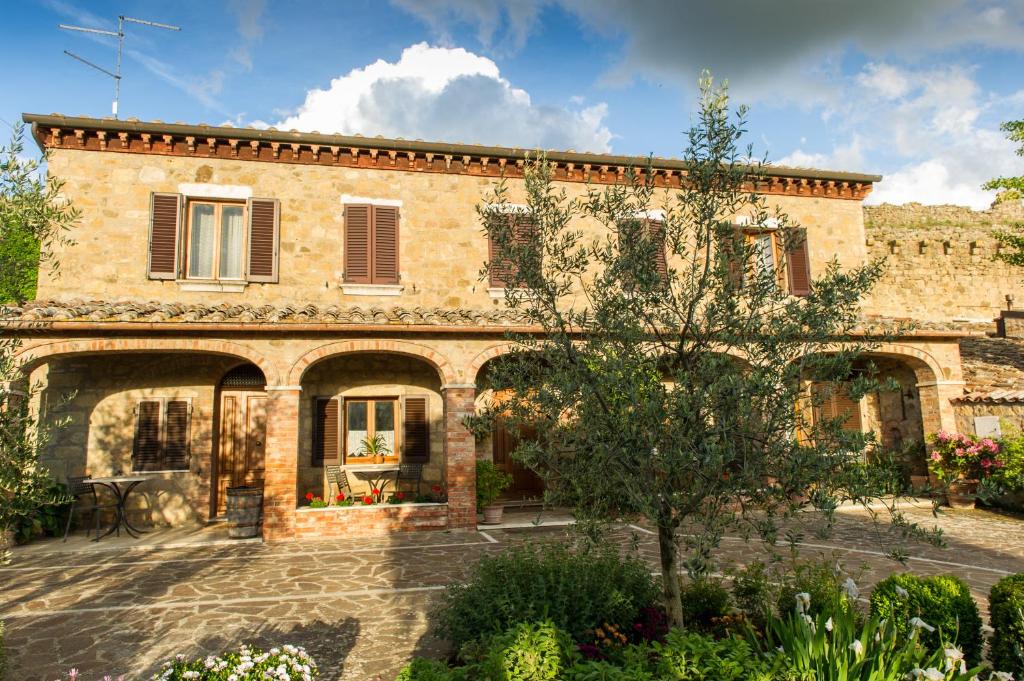 Zahrada ubytování B&B Daria - Deb'S Monticchiello