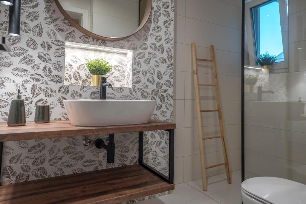 Koupelna v ubytování Zitab Luxury Apartment