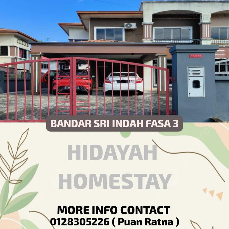 a poster for a house in indian fiesta at Hidayah Homestay Tawau in Kampong Parit