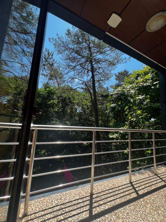 Balkón nebo terasa v ubytování HOTEL MICHEL