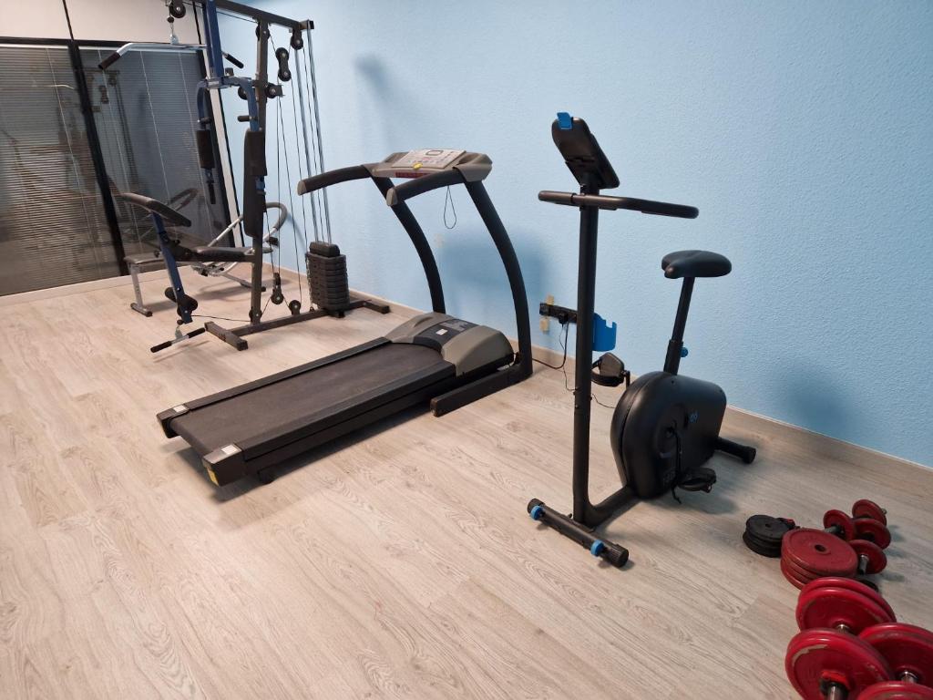 Posilňovňa alebo fitness centrum v ubytovaní Malasaña Dreams S,L