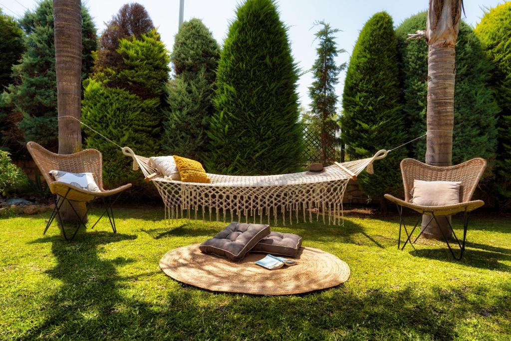 Zahrada ubytování Suburban Elegant Studios