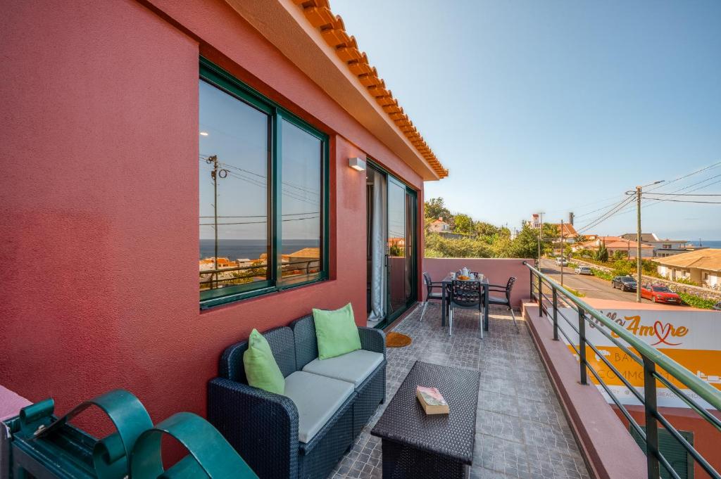 Balkón nebo terasa v ubytování Villa Amore Accommodation