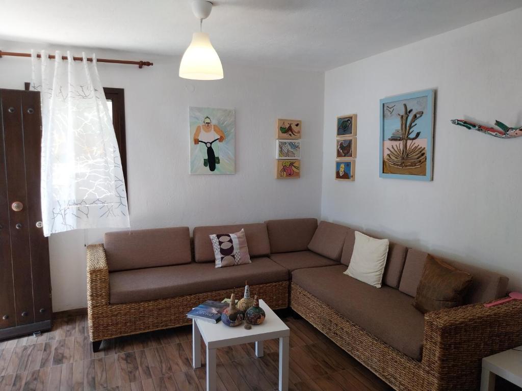 Posedenie v ubytovaní Panorama Studio Afetes