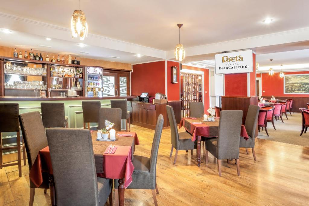 Posezení v ubytování Hotel Beta