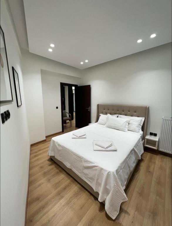 Posteľ alebo postele v izbe v ubytovaní Nazar Apartment- in the center of Athens