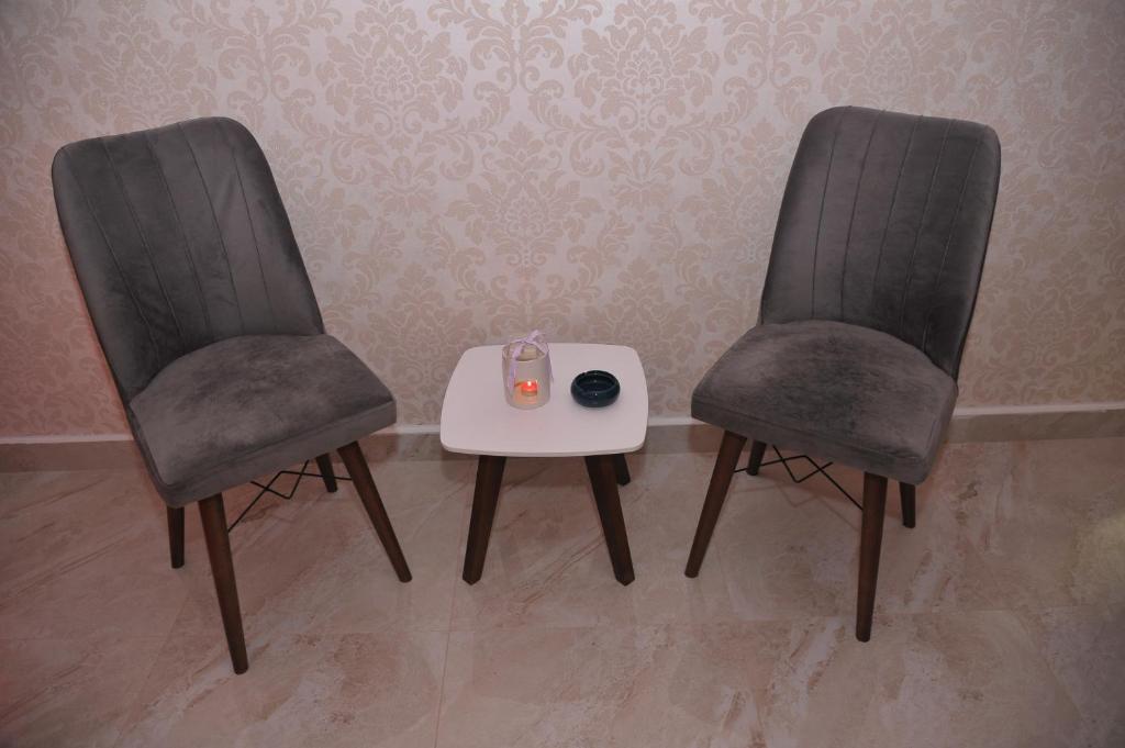 Posezení v ubytování Jacuzzi Apartman De Lux - Cacak
