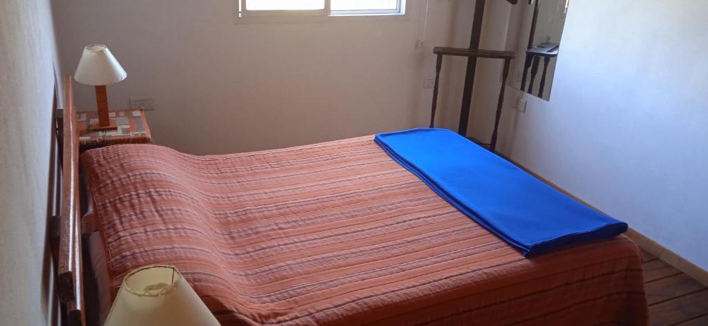 Postel nebo postele na pokoji v ubytování Cabañas Lo de Alberto