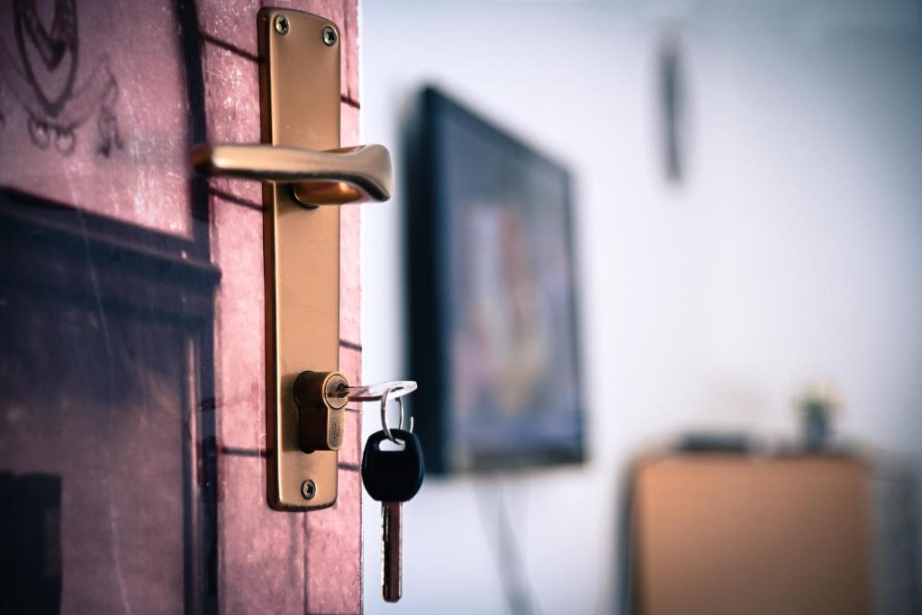 TV a/nebo společenská místnost v ubytování Marko Polo Apartment