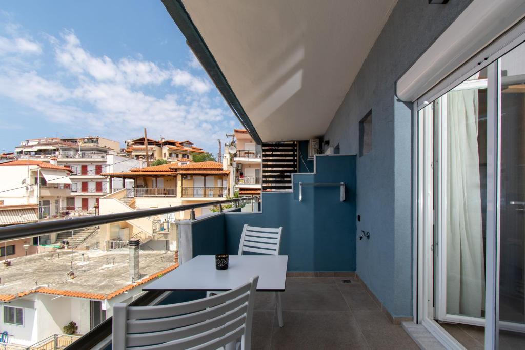 Balkon lub taras w obiekcie Unique Aura Luxury Studios