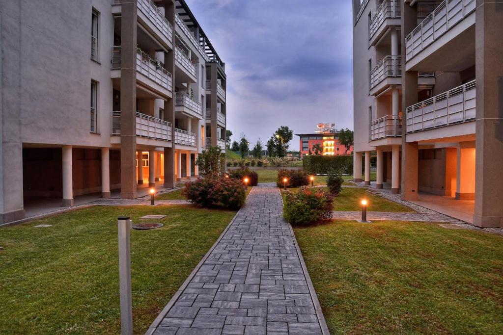 Budova, kde se apartmán nachází