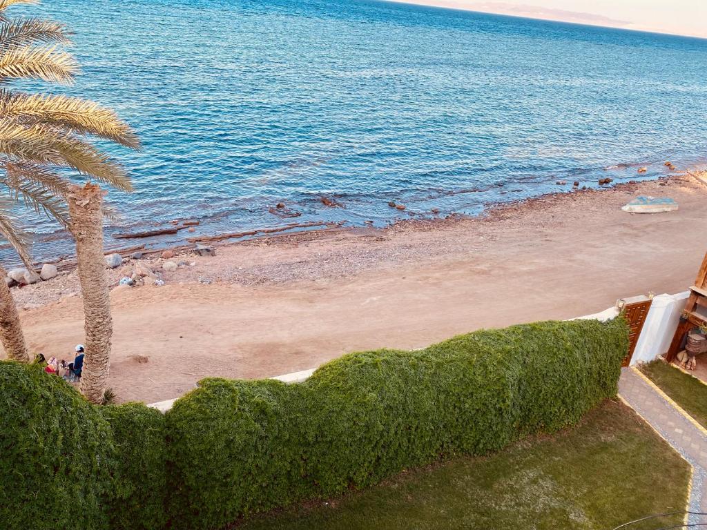 Naturlandskabet i nærheden af villaen