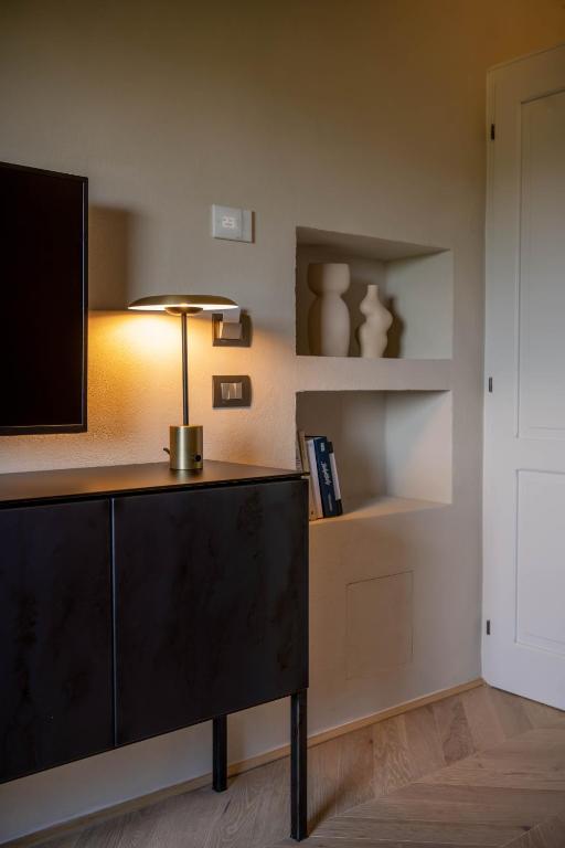 Kuchyň nebo kuchyňský kout v ubytování Forma Your Boutique Suite