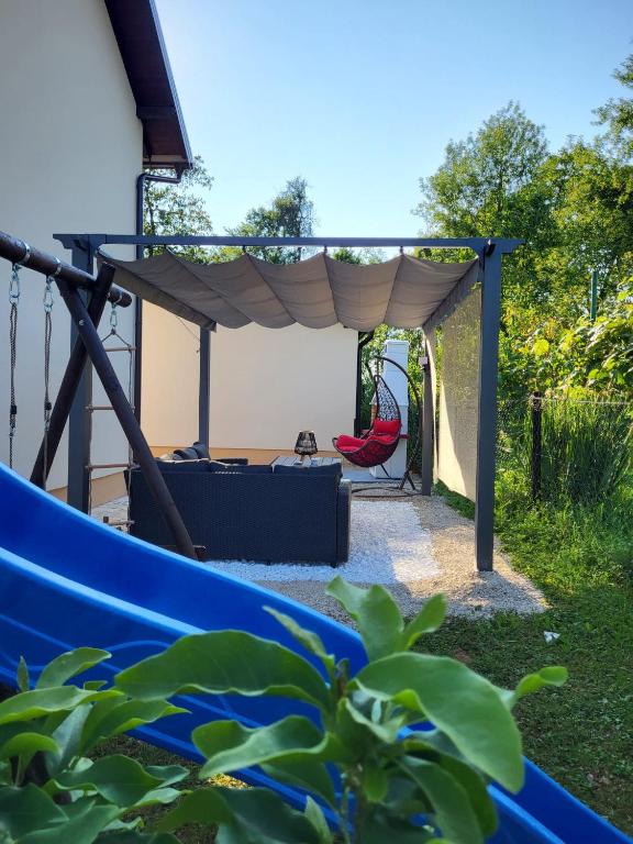 Zahrada ubytování Apartment Dado