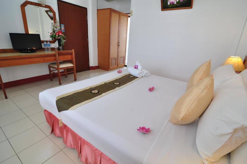 Postel nebo postele na pokoji v ubytování Top North Hotel