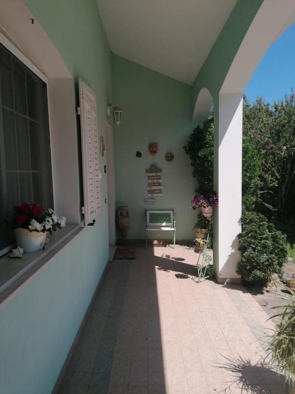 Zahrada ubytování B&B Al Verde & Mare