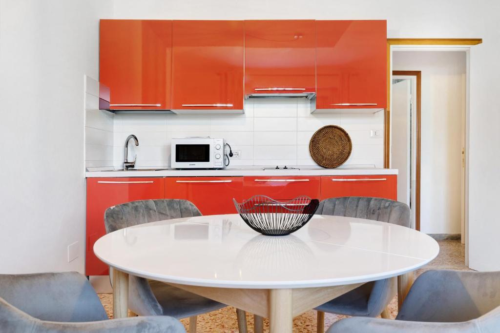 Kuchyň nebo kuchyňský kout v ubytování Apartment Jose