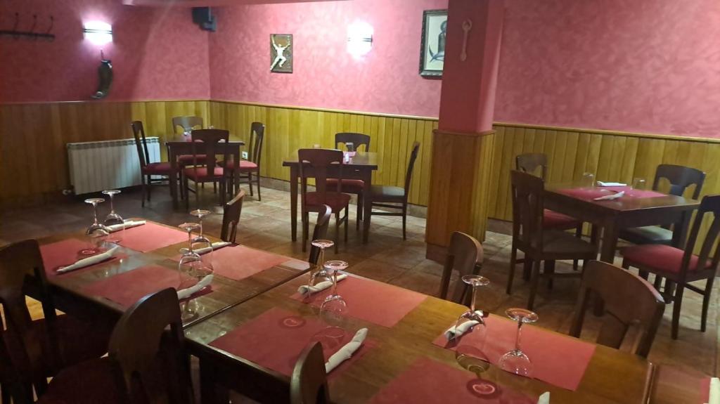 Restaurace v ubytování Posada de Oitz