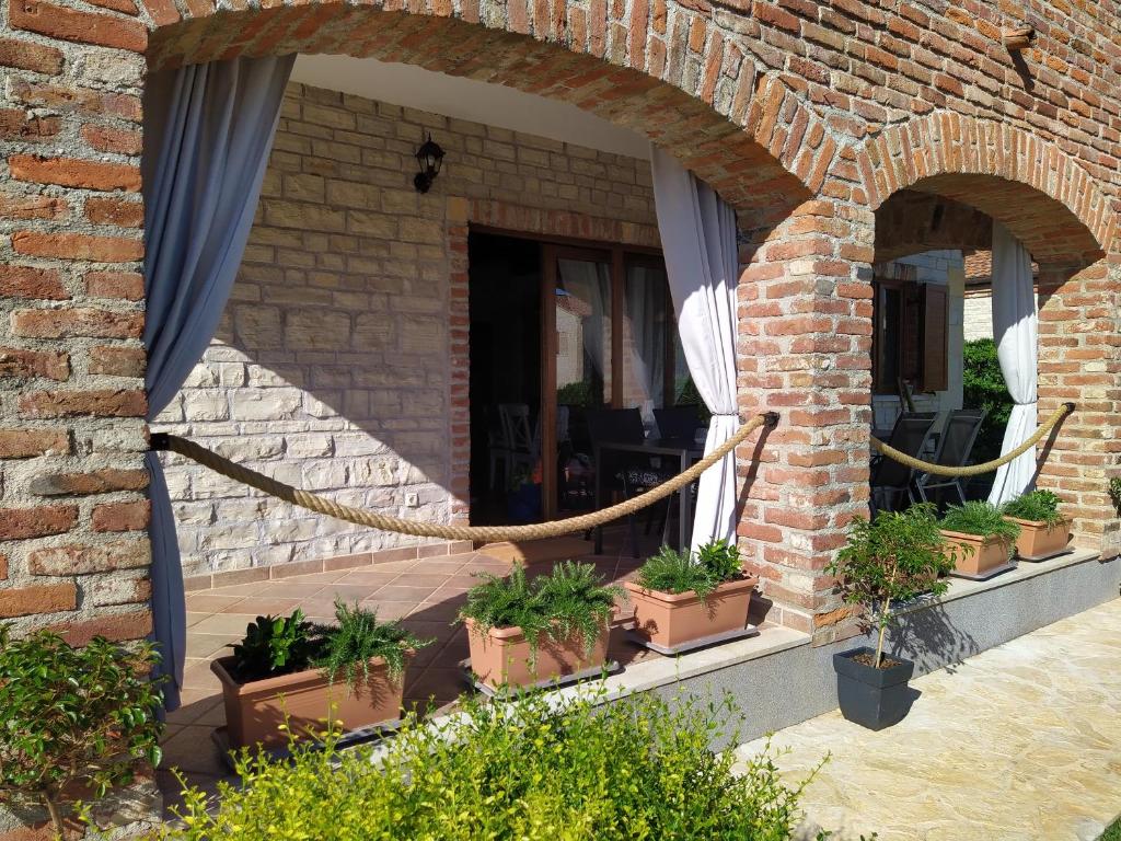 Zahrada ubytování Villa Baleta
