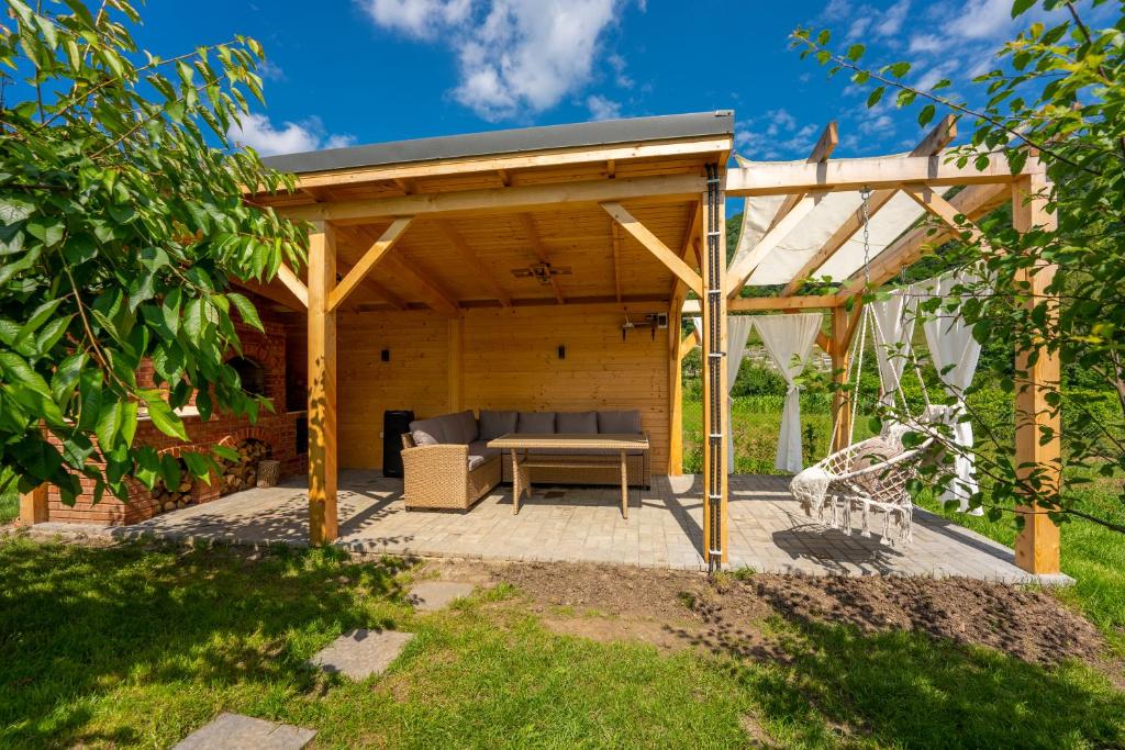 Zahrada ubytování Ungefug A-Frame Sighisoara