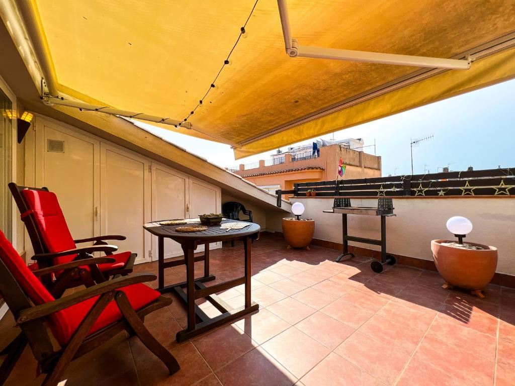 Χώρος καθιστικού στο Vivalidays Montserrat - Blanes