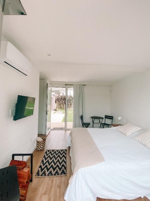 Postel nebo postele na pokoji v ubytování Casa de mar - José Ignacio