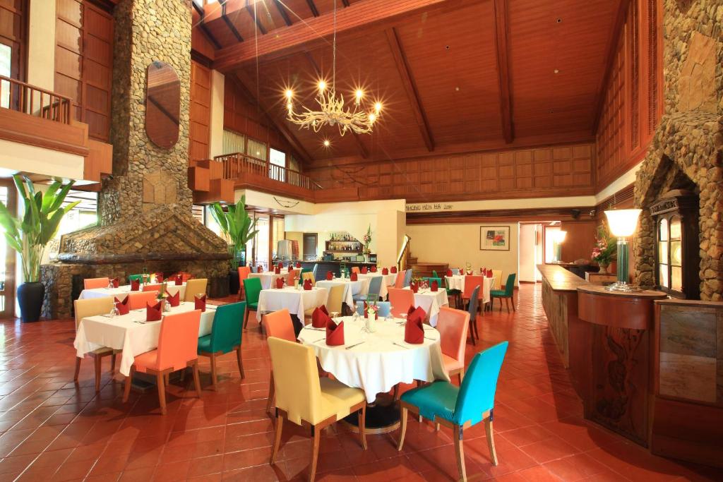 Restaurace v ubytování Belle Villa Resort, Chiang Mai