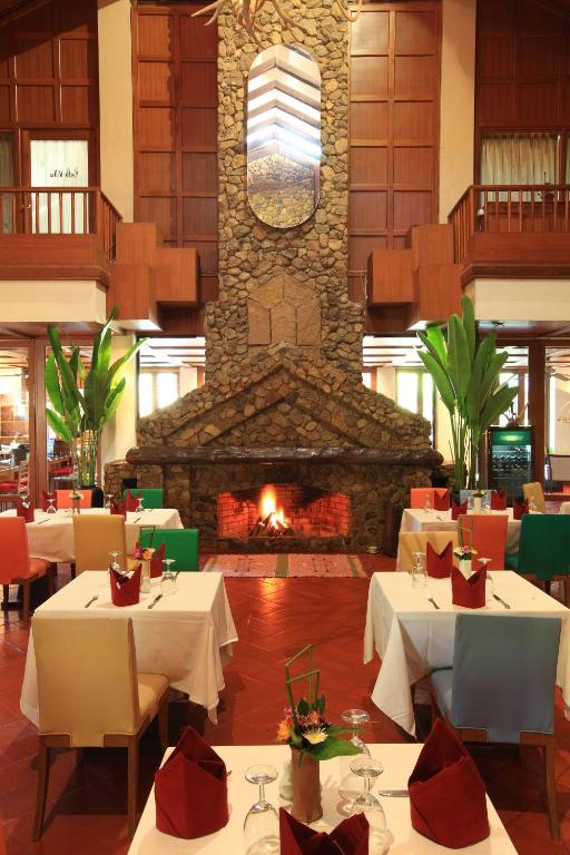 Restaurace v ubytování Belle Villa Resort, Chiang Mai