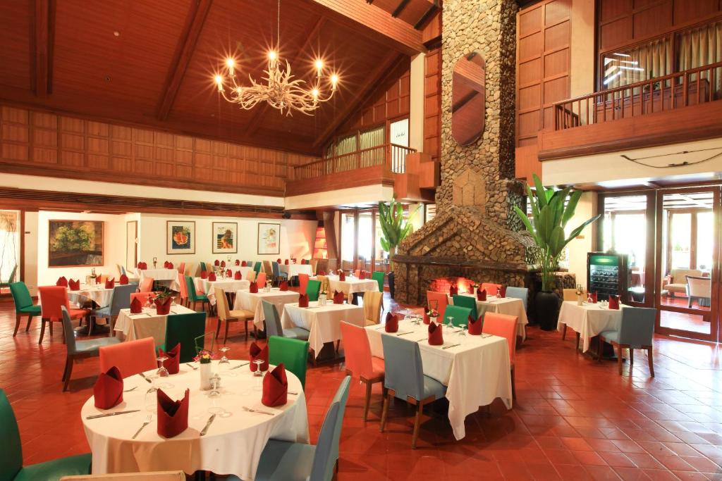 Restaurace v ubytování Belle Villa Resort, Chiang Mai