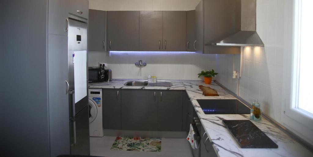 Kuchyňa alebo kuchynka v ubytovaní La Luz de Cande