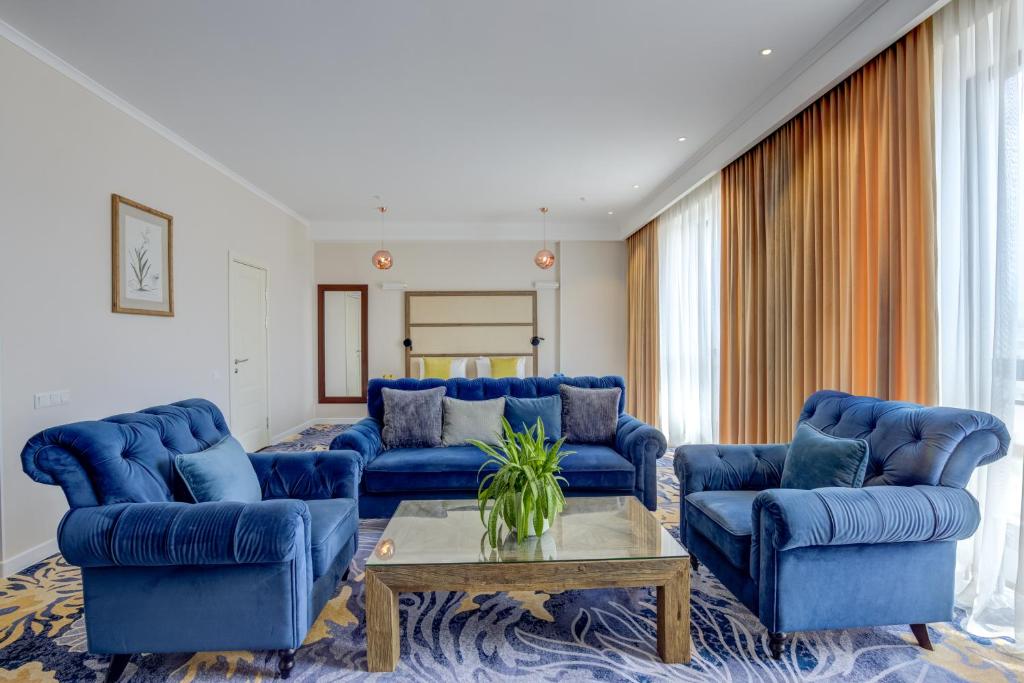Posezení v ubytování Garden Hotel & SPA