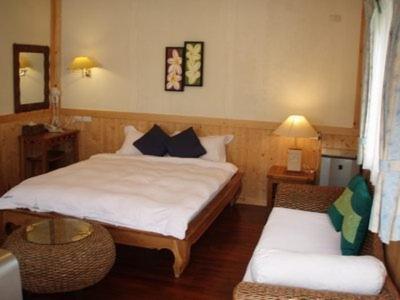 Postel nebo postele na pokoji v ubytování Fennel Resort