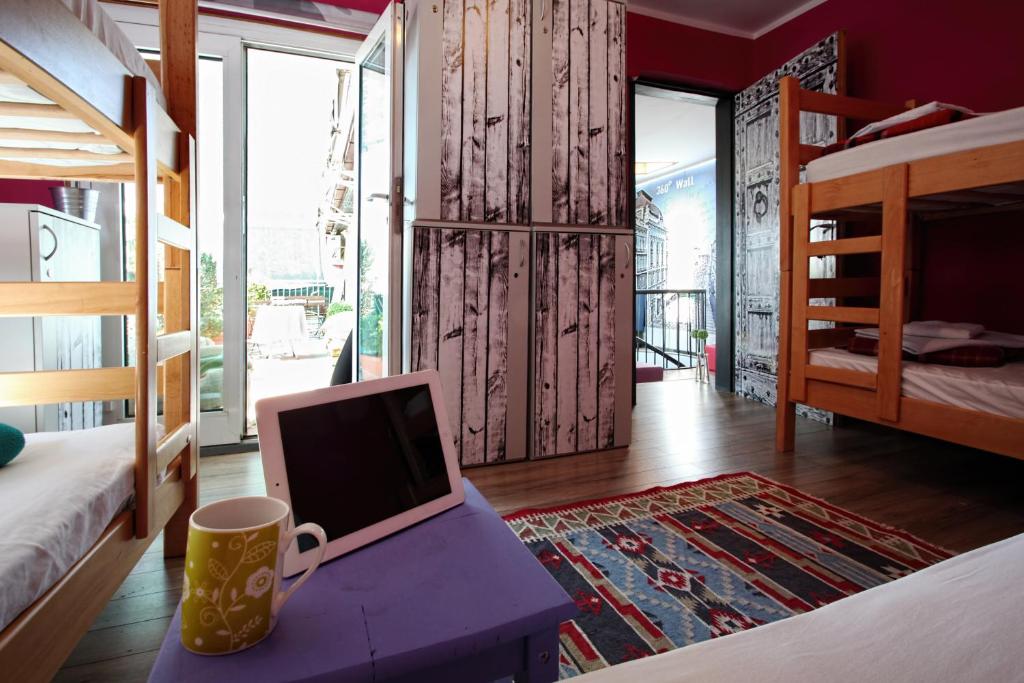 Postel nebo postele na pokoji v ubytování Hostel Bed&Coffee 360°