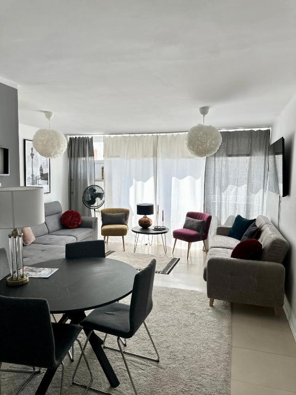 Posedenie v ubytovaní Apartament Warszawa Śródmieście