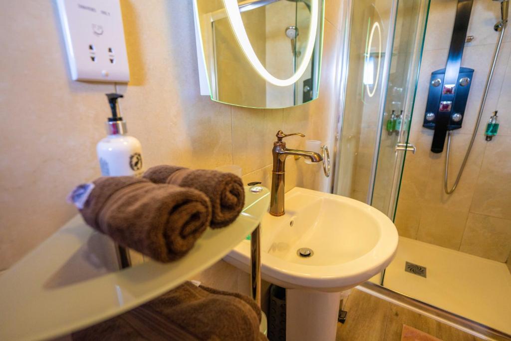 Koupelna v ubytování Ferndale Luxury Boutique Bed & Breakfast