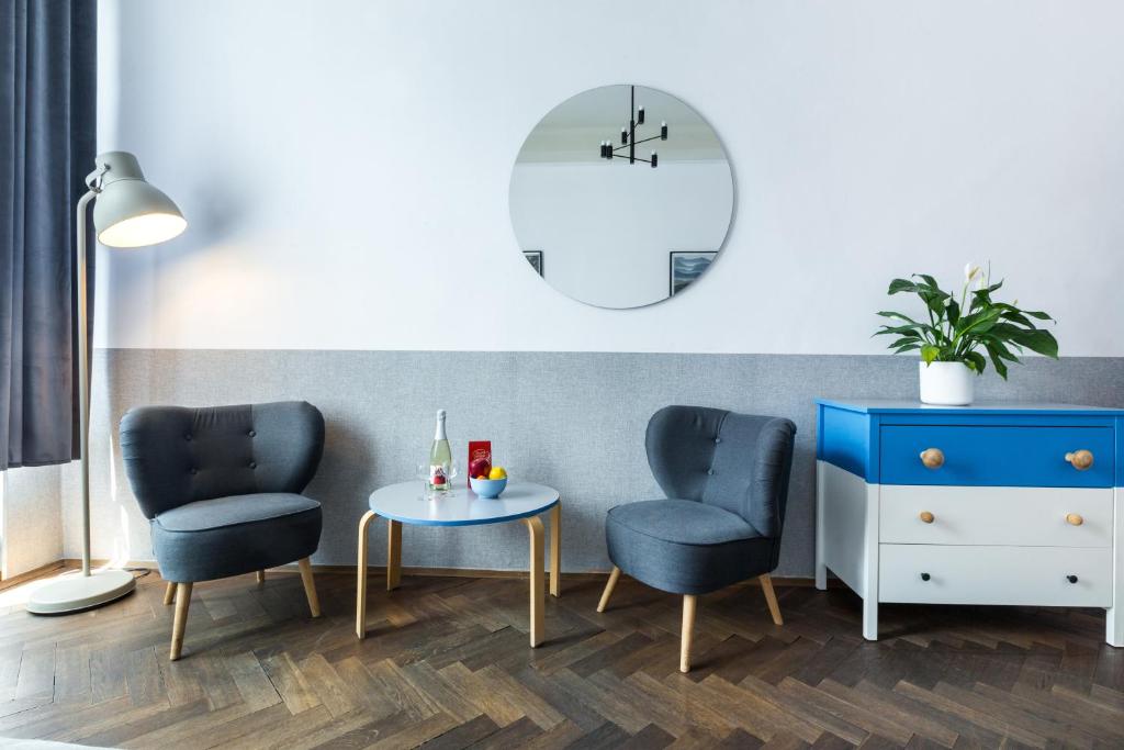 Posedenie v ubytovaní Friendhouse Apartments Starovislna