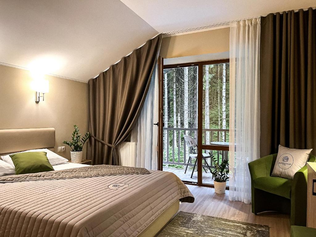 Postel nebo postele na pokoji v ubytování Blueberryhouse
