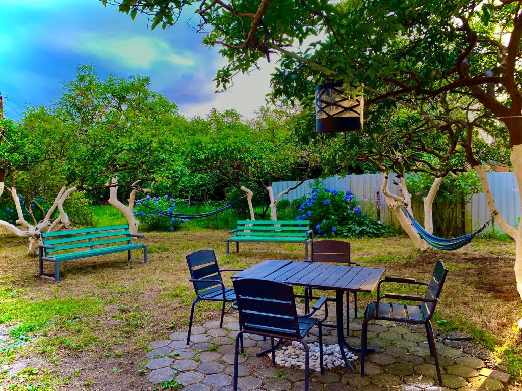 Zahrada ubytování Hotel Neli